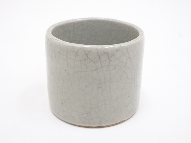 JAPANESE TEA CEREMONY / ASH GLAZED LID REST